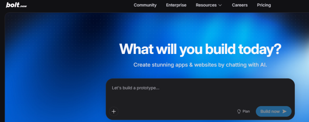 bolt ai app builder