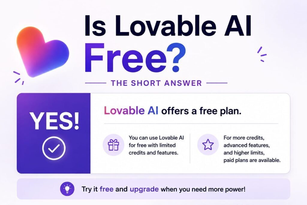 Lovable ai free