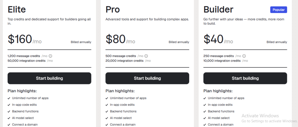 Base 44 ai pricing