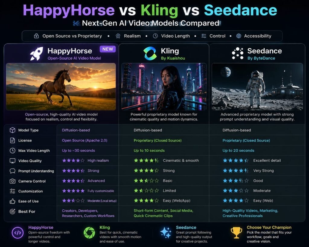 happyhorse vs kling
