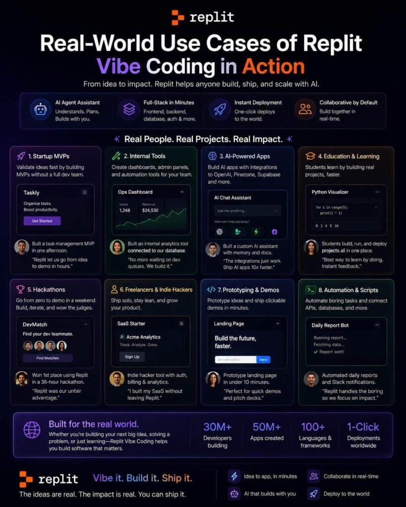 replit ai use cases