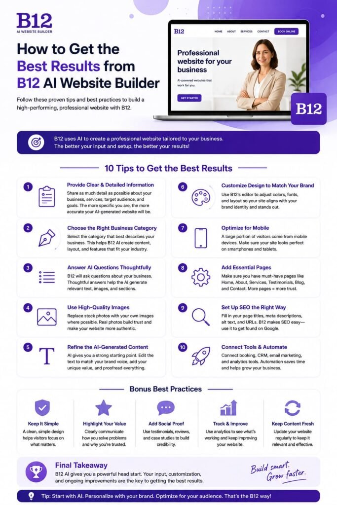 b12 ai website builder