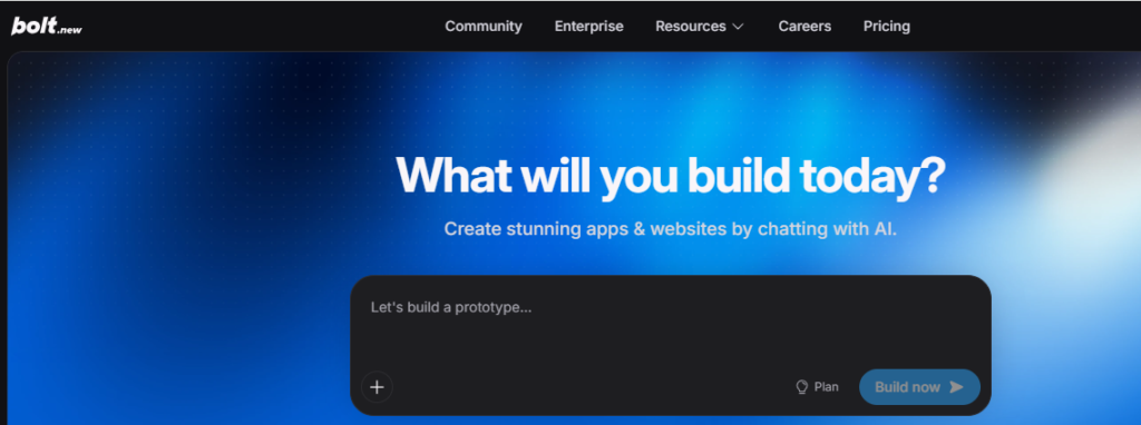bolt ai app builder