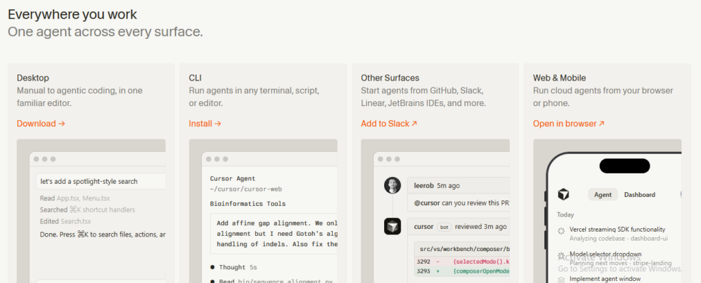 cursor llm agent