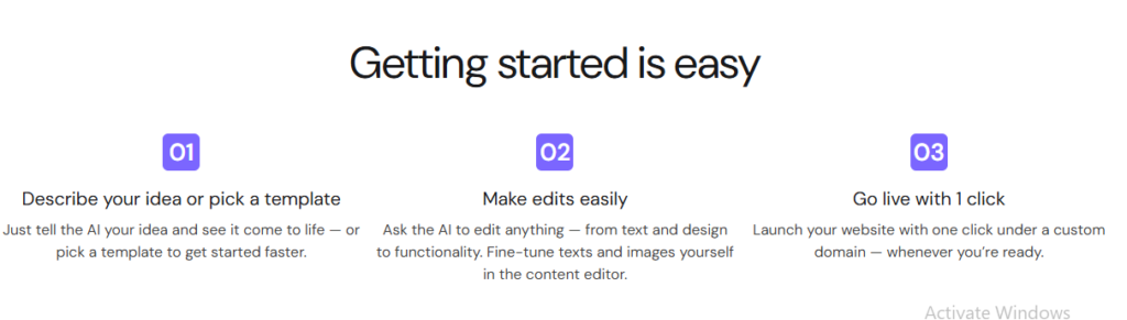 hostinger ai website builder getting started