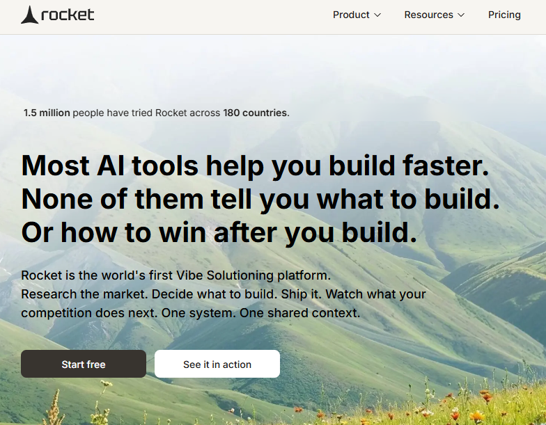 Rocket ai app builder